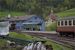 Im Depot des VVT.

Gepckwagen F3 18254 in St-Sulpice. Mai 2024.