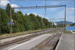 Jurabahn vor der Generalsanierung im Abschnitt Sanceboz-Sombeval – Moutier.