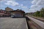 Jurabahn vor der Generalsanierung im Abschnitt Sanceboz-Sombeval – Moutier.