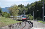 Jurabahn vor der Generalsanierung im Abschnitt Sanceboz-Sombeval – Moutier.