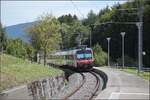 Jurabahn vor der Generalsanierung im Abschnitt Sanceboz-Sombeval – Moutier.