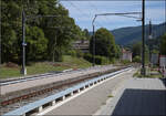 Jurabahn vor der Generalsanierung im Abschnitt Sanceboz-Sombeval – Moutier.