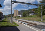Jurabahn vor der Generalsanierung im Abschnitt Sanceboz-Sombeval – Moutier.

Bahnhof Malleray-B�villard, Blick birsaufw�rts. August 2026. 