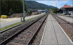 Jurabahn vor der Generalsanierung im Abschnitt Sanceboz-Sombeval – Moutier.