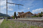 Jurabahn vor der Generalsanierung im Abschnitt Sanceboz-Sombeval – Moutier.