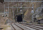 Der Tunneleingang in den noch nicht sanierten Weissensteintunnel.