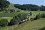 448-ramsei-sumiswald-gruenen-huttwil-rshb-vhb-rm-bls-etb-2/819336/oeffentlicher-fahrtag-auf-der-emmentalbahn-bsb Öffentlicher Fahrtag auf der Emmentalbahn. 

BSB Ed 3/4 51 in Dürrenroth. Juli 2023.