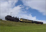 Ostermontag bei der 'Emmentalbahn'.

Eb 3/5 5810 bei Griesbach. April 2024.