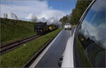 Ostermontag bei der 'Emmentalbahn'.

Eb 3/5 5810 am 741 m hohen Scheitelpunkt der Strecke. April 2024.