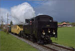 Ostermontag bei der 'Emmentalbahn'.

Eb 3/5 5810 bei Weier im Emmental. April 2024.