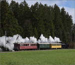 Ostermontag bei der 'Emmentalbahn'.