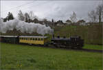 Ostermontag bei der 'Emmentalbahn'.

Eb 3/5 5810 bei Müli, Dürrenroth. April 2024.