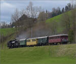 Ostermontag bei der 'Emmentalbahn'.