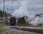 Ostermontag bei der 'Emmentalbahn'.