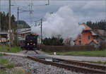 Ostermontag bei der 'Emmentalbahn'.