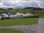 Ostermontag bei der 'Emmentalbahn'.