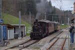 Ostermontag bei der 'Emmentalbahn'.