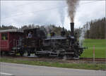 Ostermontag bei der 'Emmentalbahn'.