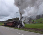 Ostermontag bei der 'Emmentalbahn'.