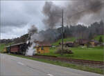 Ostermontag bei der 'Emmentalbahn'.