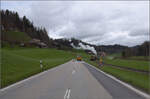 Ostermontag bei der 'Emmentalbahn'.