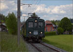 150 Jahre Emmentalbahn. 

BDe 2/4 240 auf dem Weg zum Scheitelpunkt der RSHB-Strecke. Weier i.E., Mai 2025.