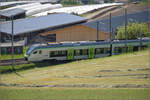 Mika RABe 528 223 auf dem Weg nach Bern.