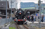 150 Jahre Emmentalbahn. 

In Malters muss 141-R-1244 erst einmal auf zwei sich kreuzende Regelzüge warten. Mai 2025.