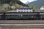 Rückkehr der Elefanten an den Gotthard.

C4 8809 in Göschenen. Oktober 2017.