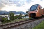 SOB Voralpenexpress mit RABe 526 119 (229) in Merlischachen.