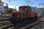 De 6/6 15301 rangiert in Emmenbrcke auf die andere Seite des Zuges. September 2024.