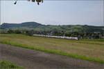 RABe 512 042 und RABe 512 040 bei Frick.