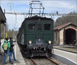 Zu den Ostereiern im Sihlwald.

FCe 2/4 84 der SiTB im Bahnhof Sihlwald. März 2024.