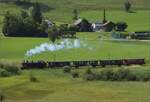 742-uerikon-hinwil-bauma-uebb-sbb-st/820013/fahrtag-im-zuercher-oberlandeb-35-der Fahrtag im Zrcher Oberland.

Eb 3/5 der BT bei Neuthal. Juli 2023.