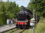 742-uerikon-hinwil-bauma-uebb-sbb-st/820017/fahrtag-im-zuercher-oberlandeb-35-der Fahrtag im Zrcher Oberland.

Eb 3/5 der BT in Neuthal. Juli 2023.