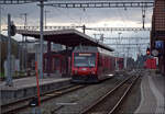 ABe 2/6 534 in Saignelégier.
