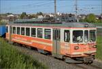 Auf der Biel-Tuffelen-Ins Bahn.