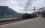 Ballenberg Dampfbahn nach Innertkirchen.