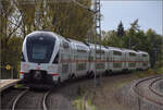 4010 007 bei Göllsdorf auf dem Weg nach Singen. Oktober 2024.