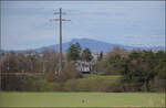 RABe 511 001 bei Altenburg. April 2026.