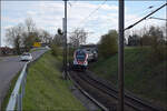 RABe 511 009 bei Lottstetten. April 2026.