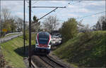 RABe 511 001 bei Lottstetten. April 2026.
