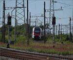RABe 512 004 in Pratteln.