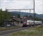 RABe 514 060 in Otelfingen. Juli 2023.