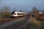 RABe 521 203 in Welschingen.