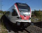 Die Seehasen RABe 521 002 und RABe 521 007 in Welschingen.