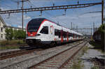 0-521-rabe-521-flirt-chd/893810/rabe-521-016-sissach-in-pratteln RABe 521 016 'Sissach' in Pratteln. August 2025.