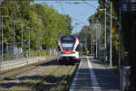 RABe 521 206 und RABe 521 205 (im Bild) in Allensbach.