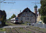 RABe 521 002 'Riehen' in Allensbach.