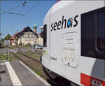RABe 521 207 und RABe 521 202 'Radolfzell' (im Bild) in Allensbach.